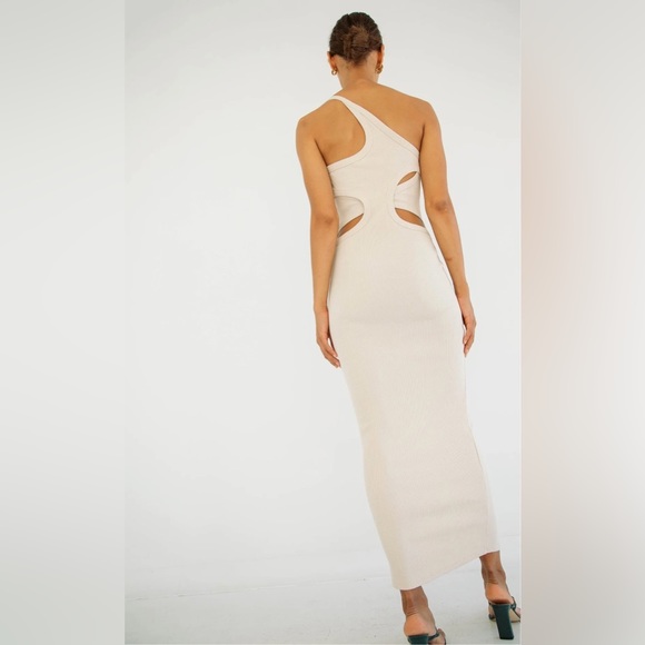 $156 THE LINE BY K GAEL DRESS CULT GAIA JACQUEMUS REFORMATION STONE COLD FOX - Picture 12 of 12